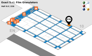K22 fair map with EXACT stand highlighted
